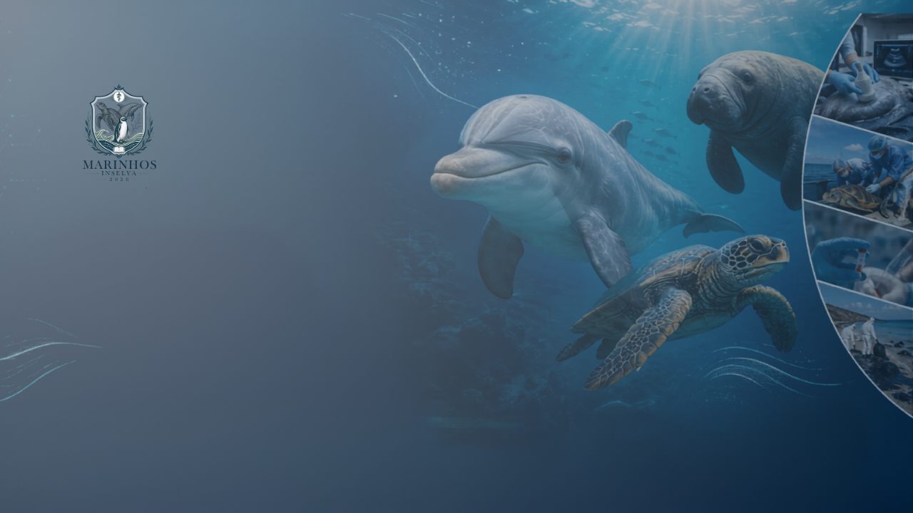 MARINHOS INSELVA 2026 - Congresso Online de Medicina, Conservação e Reabilitação de Fauna Marinha