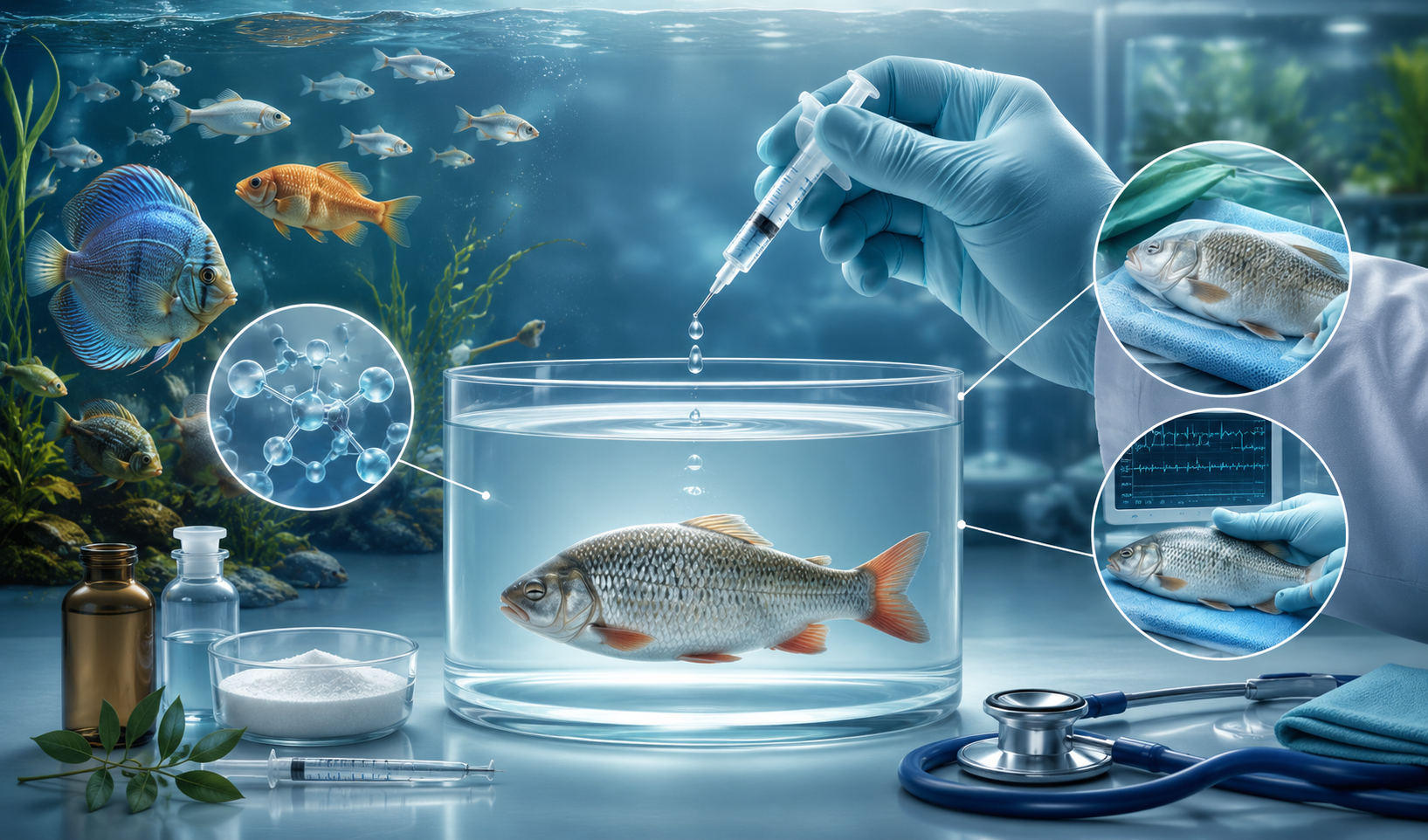Anestesia em Peixes