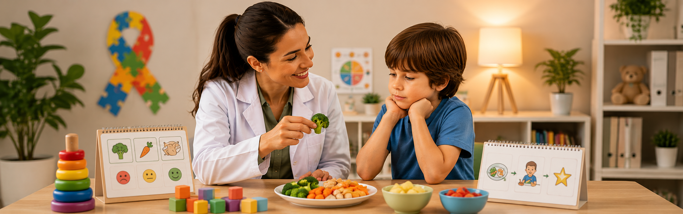 Abordagens Nutricionais para crianças autistas com seletividade alimentar