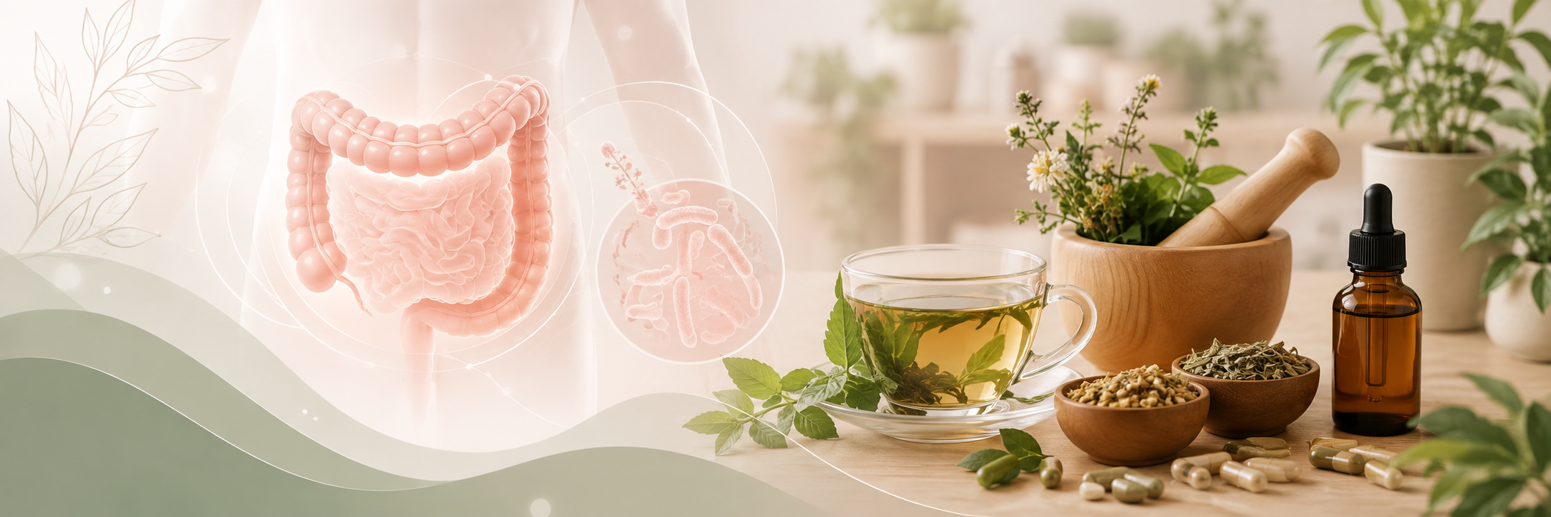 Tratamento fitoterapico na disbiose intestinal