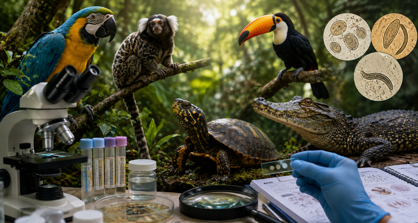 Parasitologia em animais silvestres