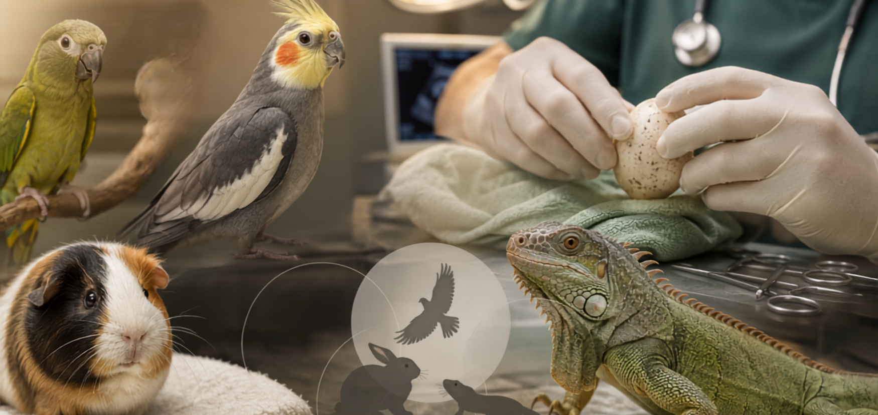 Intercorrências Reprodutivas em Pets Não Convencionais